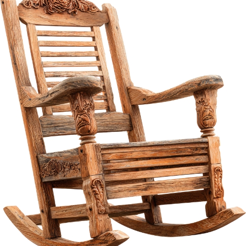 Vintage wooden chair, 1960s